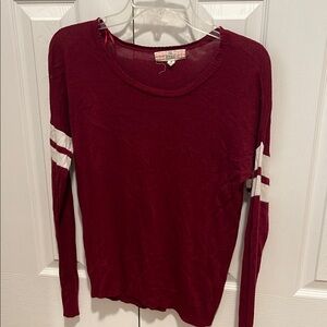 Burgundy Sweater